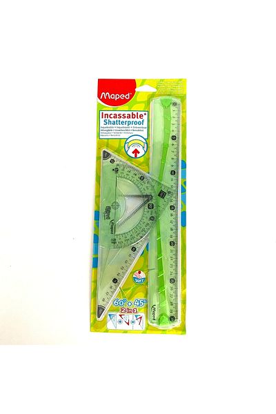 Maped Flex Ruler Set 3 Pieces