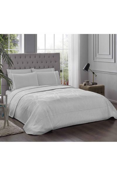 Taç Jacquard Pique Set Single