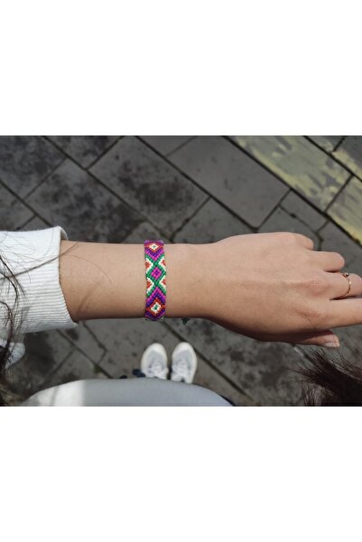 Şengül El Emeği Ip Örgü Bileklik