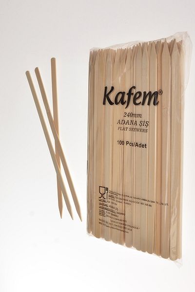 KAFEM Adana Spit 240 Mm 100 Pieces