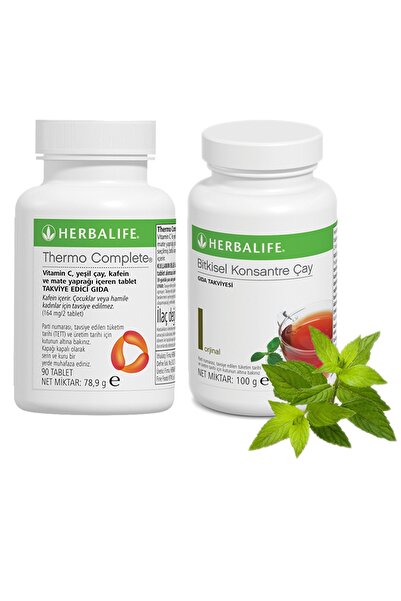Herbalife Set 1 Adet Thermo Complete 90 Tablet Ve 1 Adet Klasik Çay 100gr