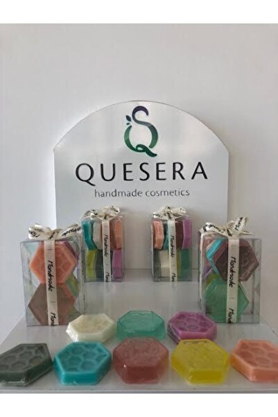 Quesera Handmade Cosmetics El Yapımı 8 Li Mini Hotel Sabunu Küçük 10gramx8ad=...