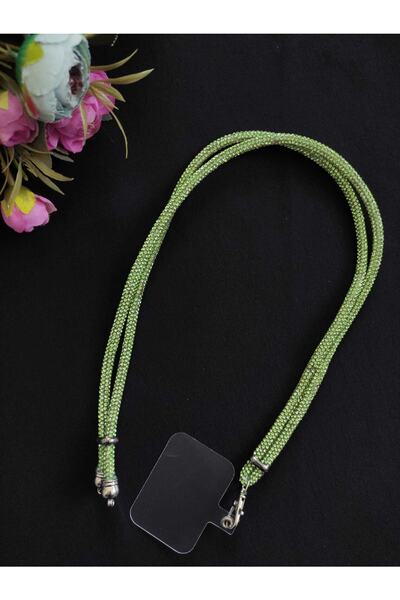 Aksesuarda Moda Swarovski Taşlı 50 Cm Boyun Askısı Ve Kılıf Aparatı