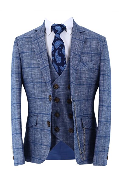 SIRRI Jachetă pentru băiat, vestă, pantaloni, costum din 3 piese