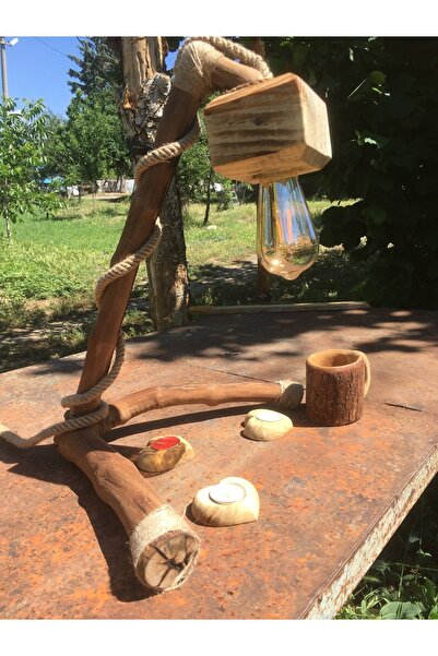 Ahşap Lambader Üzüm