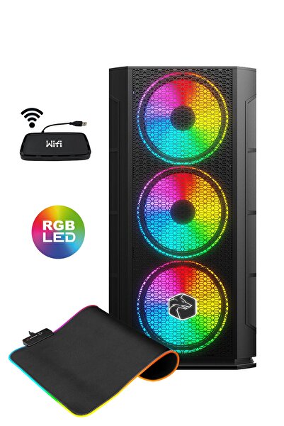 Zeiron Esc X90 I5-3470 16gb 240gb Ssd+1tb Hdd Rx550 Oyuncu Masaüstü Bilgisayarı