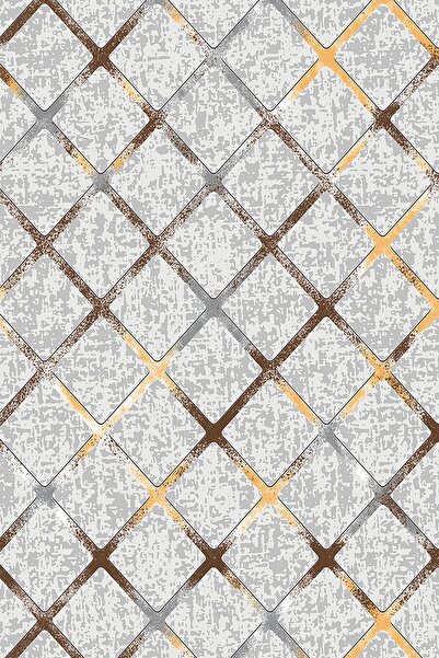 ALgorand Home Μοντέρνα πλενόμενη ρολόδρομα με αντιολισθητική βάση - Καφέ