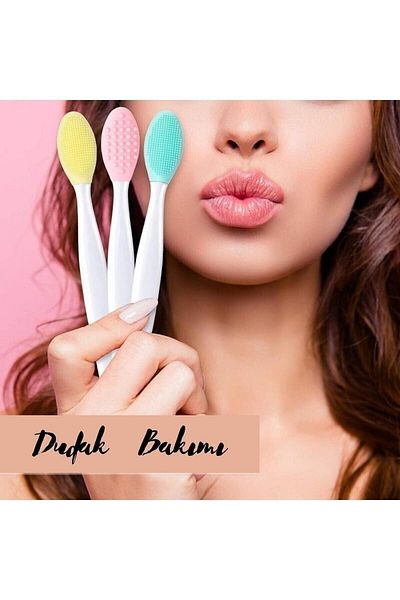Buffer Blackhead Lip Nose Pore Cleaner Brush - 2 Pieces