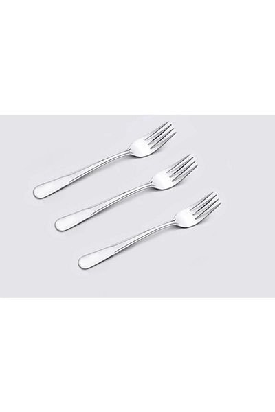 Tozanlı çelik Steel Mediterranean Model 12 Person Breakfast Fork