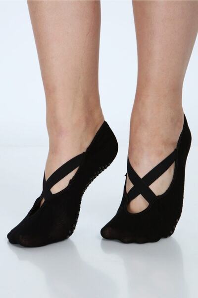 Dore Чорапи за йога и плочи, 2 броя, черни