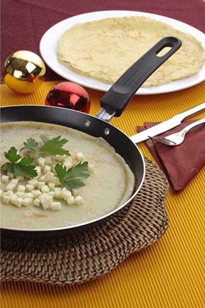 papilla Redio 18 Cm Krep Tava, Kırmızı