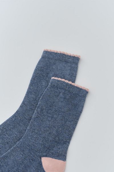 Dagi Marineblaue Socken