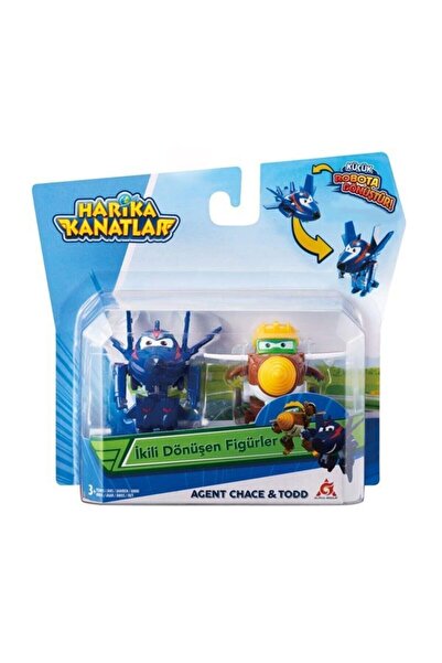 MEGA Harika Kanatlar Figür Oyuncak İkili Dönüşen Todds Chace