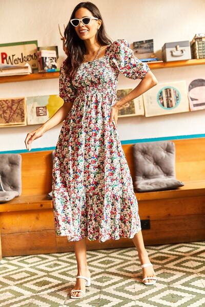 PARK İSTANBUL64 Palton kaki de damă cu glugă