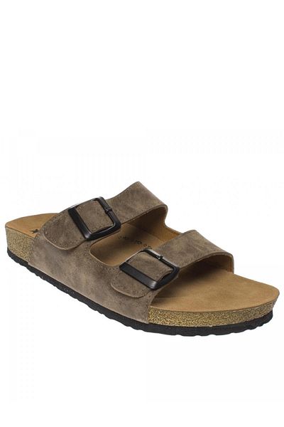 Twigy K0538 Papuci pentru bărbați Leo Double Tape Mink