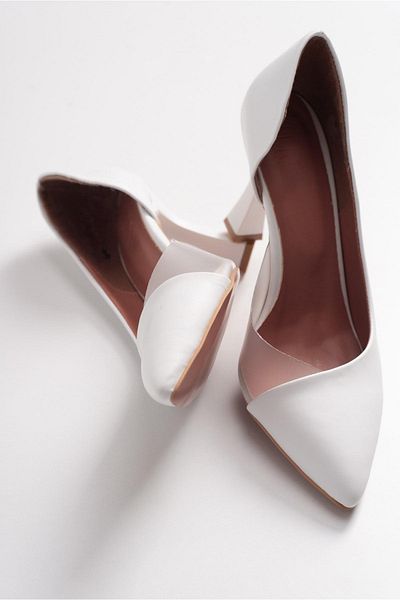 potinonline 0653 Pantofi cu toc stiletto, transparenți, cu latura deschisă