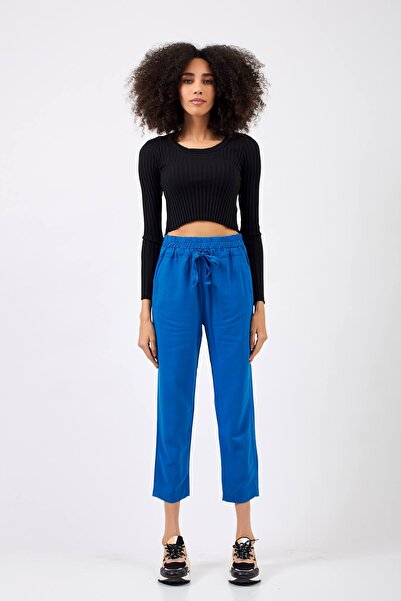 Laluvia Sax Grosgrain fűzős női nadrág