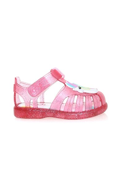 IGOR S10279 Παιδικά σανδάλια Tobby Unicornio Ασημί Φούξια