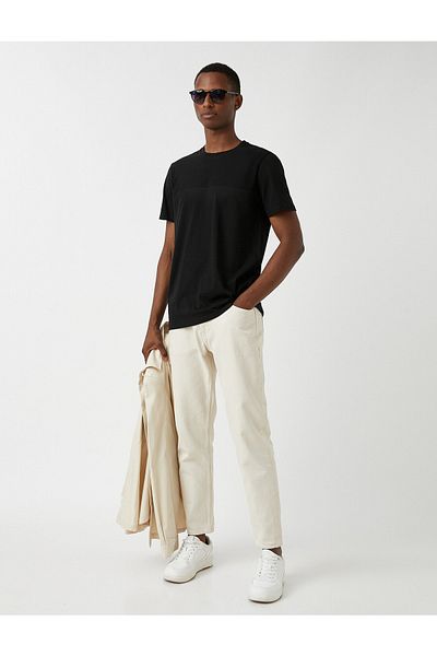 Koton Tricou Slim Fit Basic