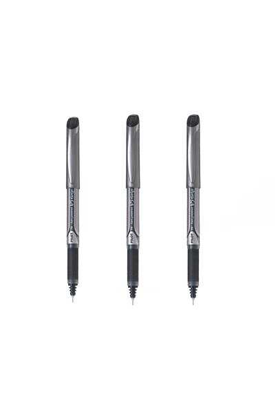 Pilot V5 Grip - Hi-techpoint 3'lü Set Siyah