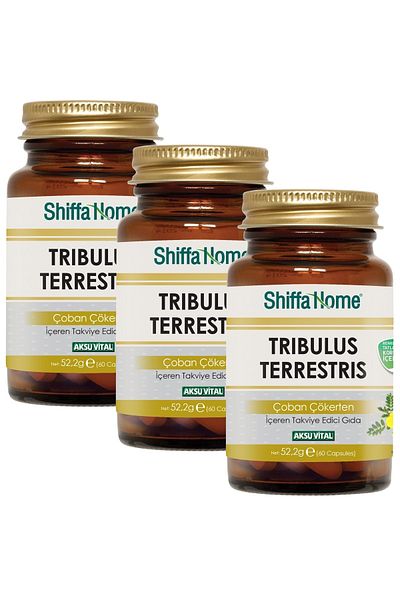 Shiffa Home Tribulus Terrestris Shepherd Collapsing 60 Capsules X 3 Pcs