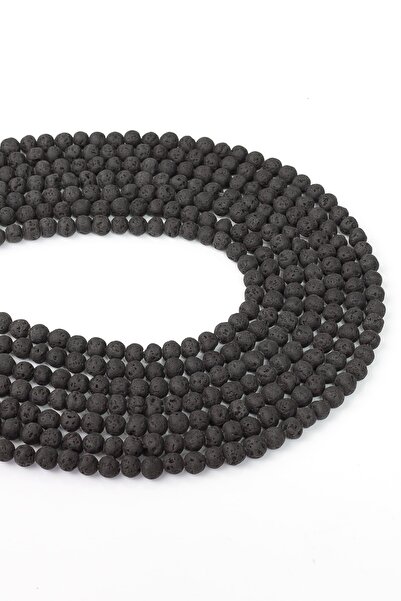 Dünya Doğal Taş مجموعة حجر الحمم البركانية 4 مم - Dizi0030