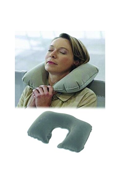 Arda-Han Ticaret Pillow Inflatable Neck Travel Pillow