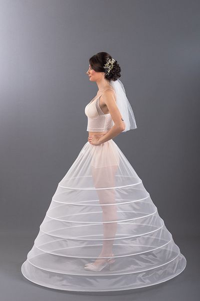 tp trendypetticoat Jupon Trendy Tarlatan Economy Series 7 Corzi Rochie de mireasa Tarlatanı Ec-427
