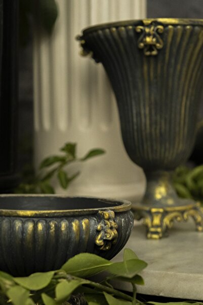 Genel Markalar Dekoratif 3 Lü Takım , 3 Lü Salon Takımı Vazo Ve Kase