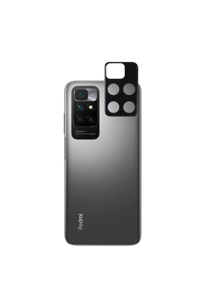 Dolia حافظة لهاتف Xiaomi Redmi 10 2022 بتصميم أسود ثلاثي الأبعاد لحماية الكاميرا