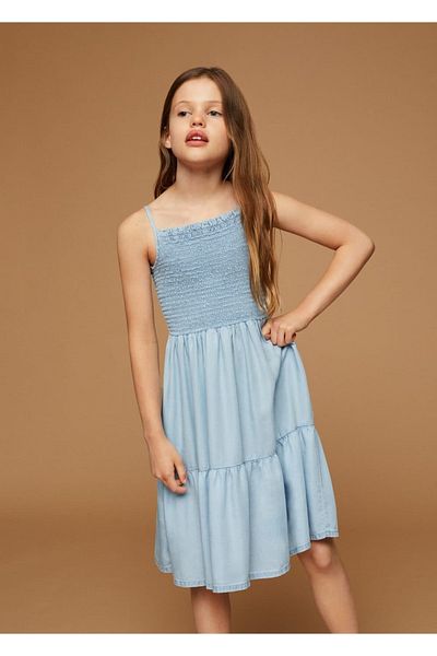 MANGO Kids Volantkleid