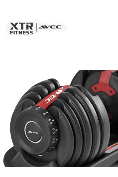 Avec Ayarlanabilir Dambıl Seti 24 Kg X 2 Adet + Stand