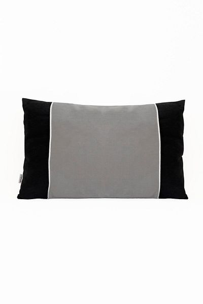 RİTMOHOME Husă de pernă simplă nordică simplă, negru gri