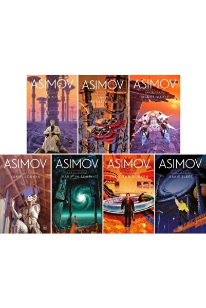 İthaki Yayınları Vakıf Serisi 7 Kitap Set / Isaac Asimov