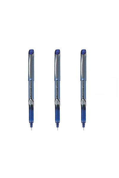 Pilot V5 Grip - Hi-techpoint 3'lü Set Mavi