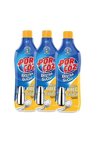 Porçöz Siftaholsun Por Çöz 1 Lt, 3 Adet