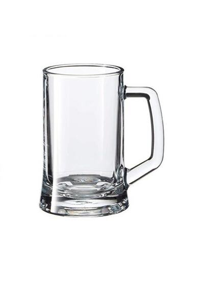 Paşabahçe 55229 Model 2-Piece Beer Cup with Handle - 660Cc