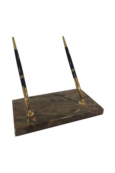 Dönmezler 902 Fountain And Ballpoint Pen Marble Desktop Pen Set