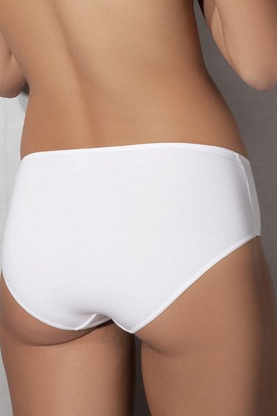 Doreanse 7106 Γυναικεία Plus Size Modal Ψηλόμεση Λευκή Slip εσώρουχα
