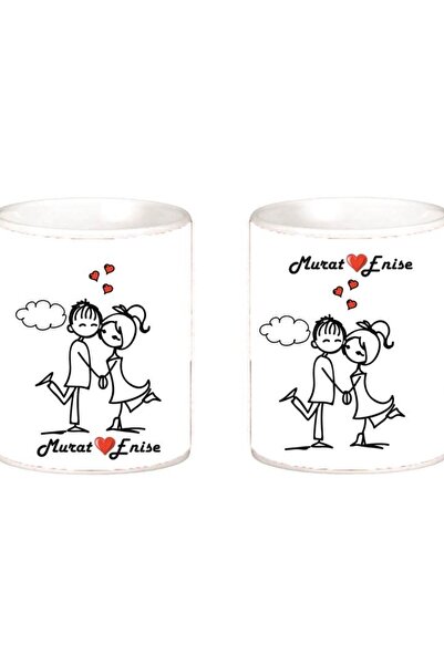 sıradışıhediyem أكواب Love Dear Couple (سيتم إرسال قطعتين)
