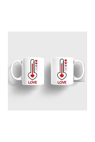sıradışıhediyem أكواب Love Dear Couple (سيتم إرسال قطعتين)