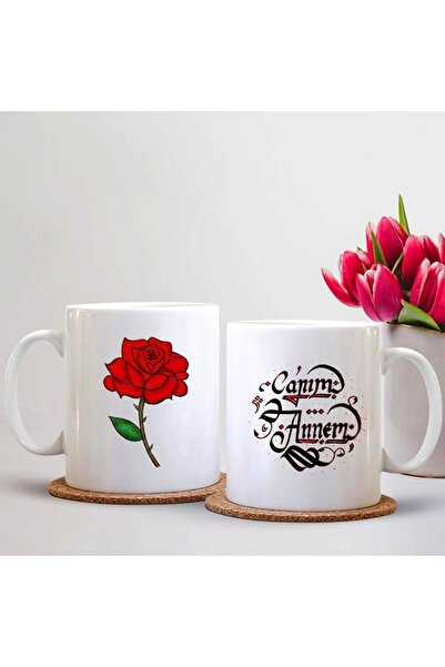 sıradışıhediyem كوب عيد الأم لأمي العزيزة