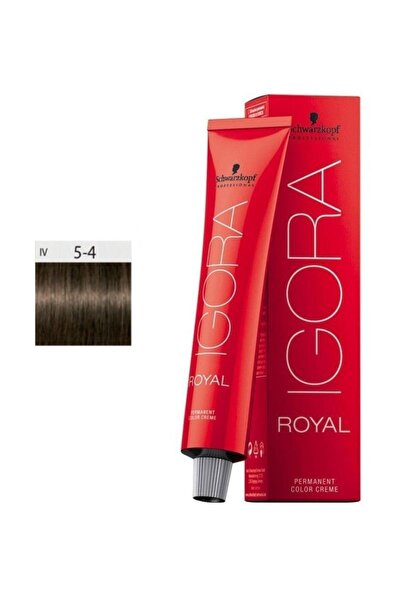Igora Md Beauty Saç Boyası - Royal 5-4 Açık Kahve-bej (mo/21 Üretim Tarihidir)