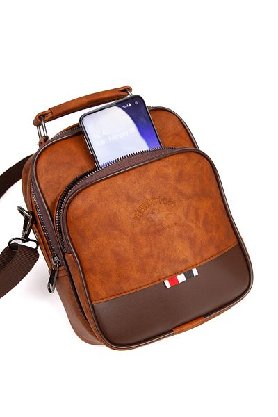 Newish Men's Crossbody Hand and Shoulder Bag