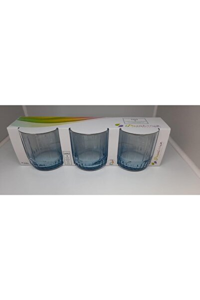 Paşabahçe 1119203 Bardak Turkuaz Pk.dk. (leıa) 3lü