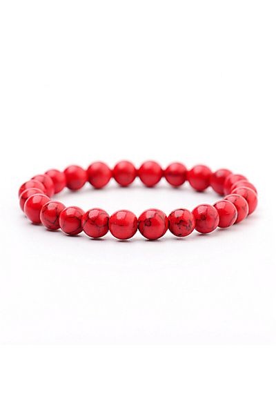 Padore Accessory Unisex - Red Jade Natural Stone Bracelet| Elegant > Handmade