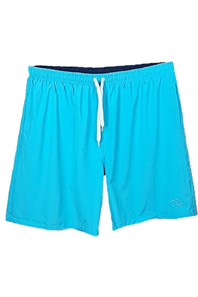 Lifeguard Likralı Büyük Beden Deniz Şortu