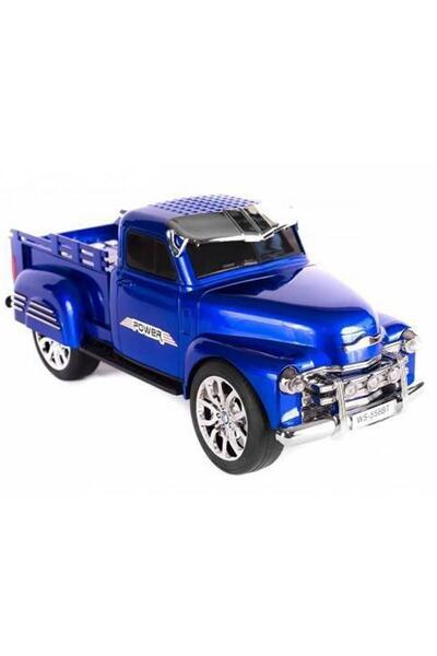 JUNGLEE Ws-558bt Lacivert Nostaljik Pikap Araba Fm Radyolu Bluetooth Hoparlör