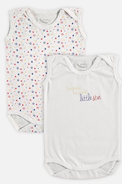 Miespiga Baby Sleeveless Bodysuit Set of 2