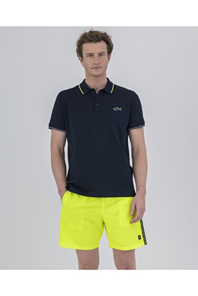 PAUL&SHARK Men's Knitted Poloshirt C.wCotton